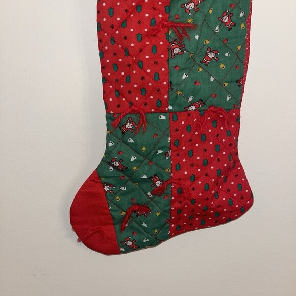 Mithy 3D Plush Mouse Christmas Stocking Santa Hat Rare Vintage Stuffed Animal - Picture 4 of 10